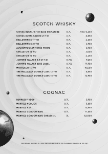 4 - Scotch Whisky