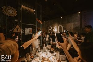 Thiết kế nội thất hiện đại pha cổ điển tại B40 Beer Club