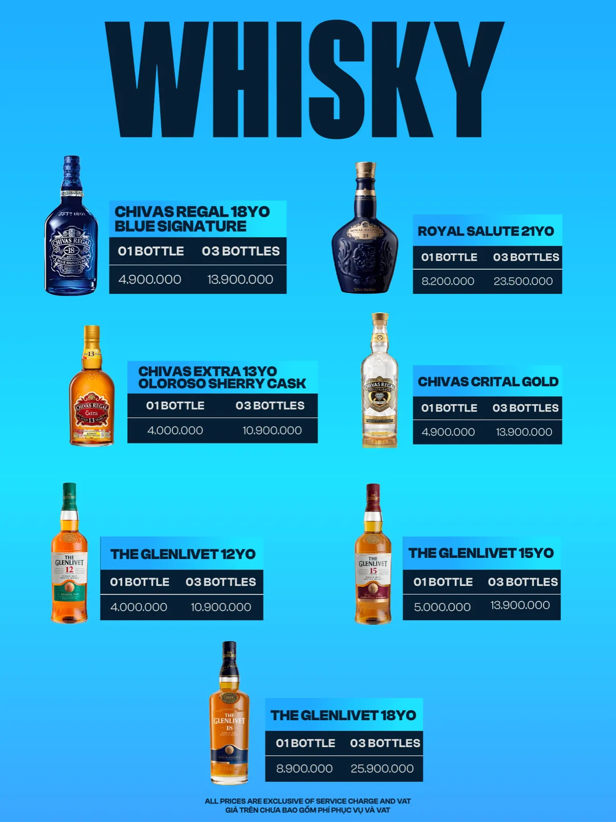Ciné Saigon cocktail menu