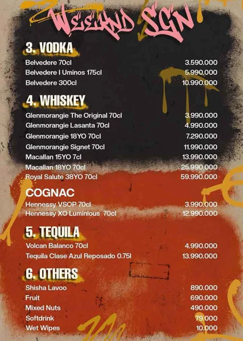 weeknd sgn menu 3