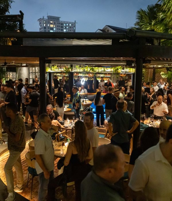 The Brix fine dining setup featuring modern Asian cuisine and premium wine collection